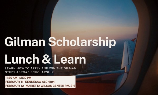 Gilman Scholarship Lunch and Learn