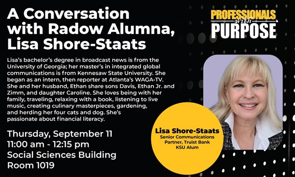 Professionals with Purpose: Lisa Shore Staats