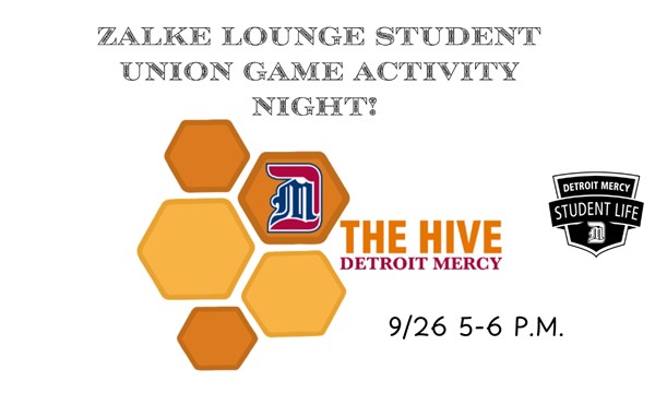 Game Activity Night! - Thu, Sep. 26