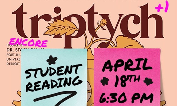 Triptych +1 Student Reading at Pages Bookshop - Thu, Apr. 18