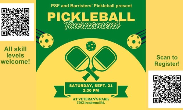 Pickleball Tournament hosted by PSF & BPA