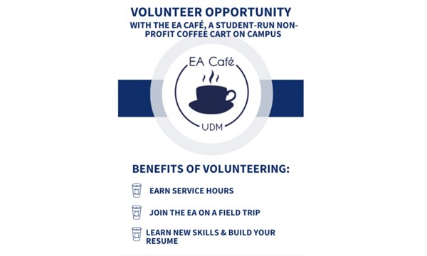 Volunteer with the EA Café - Fri, May. 10