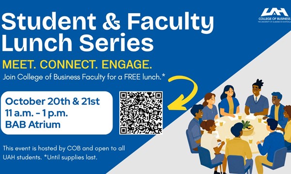 learn About Student-Faculty Lunch Series