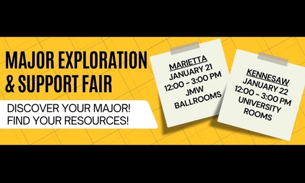 Major Exploration and Student Support Fair