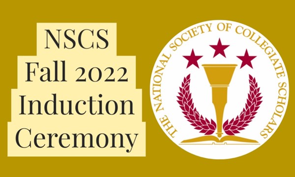 NSCS Fall 2022 Induction Ceremony 