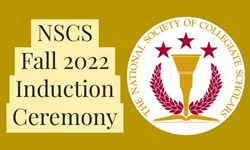 NSCS Fall 2022 Induction Ceremony  Thumbnail