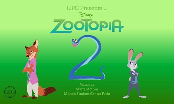 UPC Presents: Zootopia 2