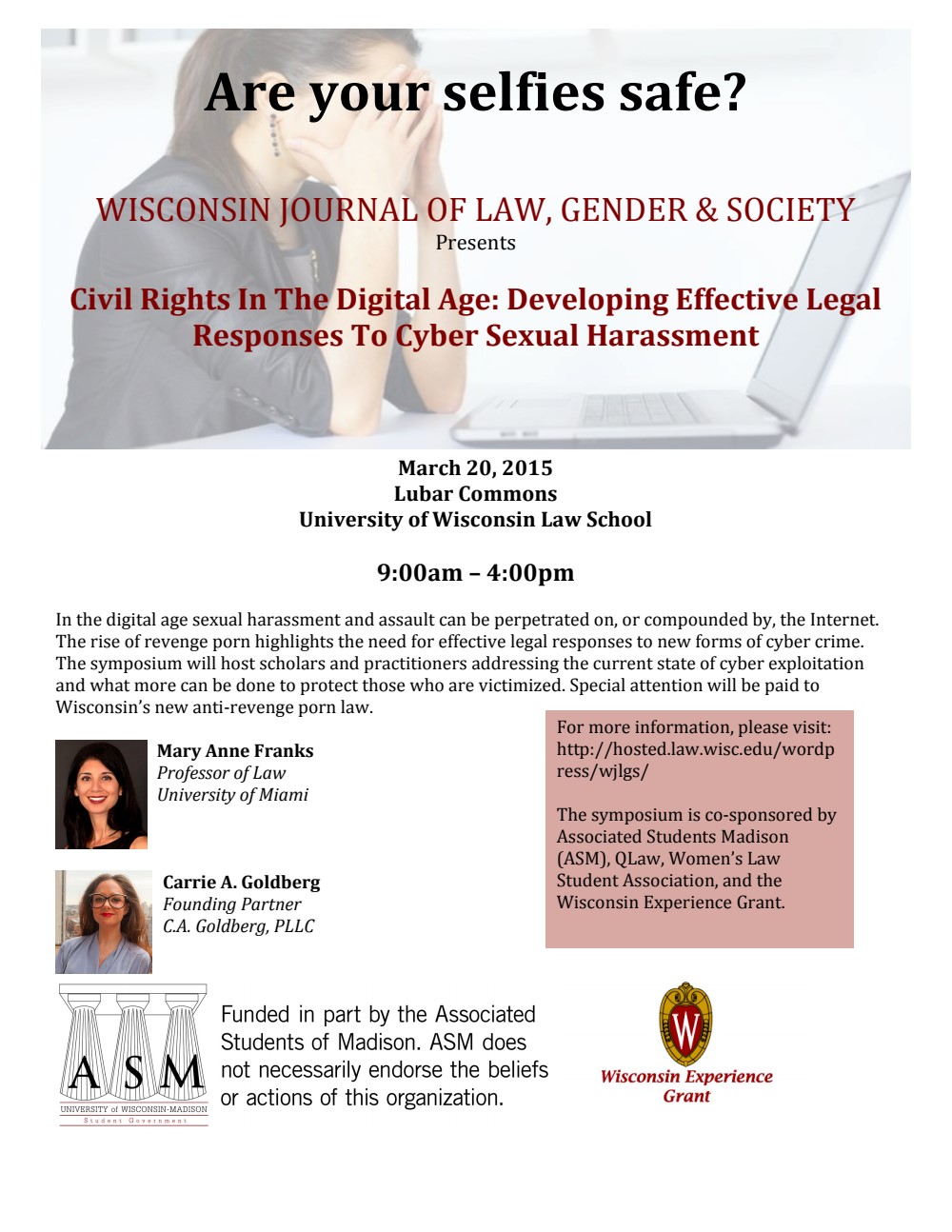 Civil Rights in the Digital Age: Developing Effective Legal Responses to  Cyber Sexual Harassment - Wisconsin Involvement Network (WIN)
