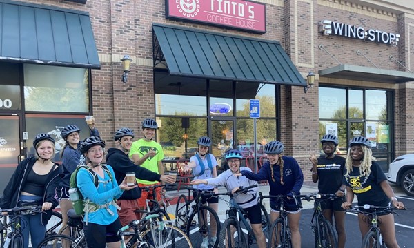 Coffee Shop Bike Ride from Kennesaw Campus