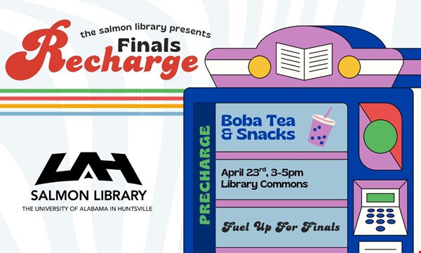 learn About Finals Recharge: Boba Tea & Snacks