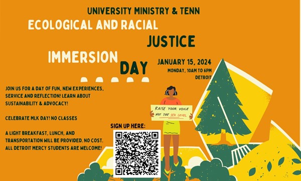 Eco and Racial Justice Immersion Day - Mon, Jan. 15