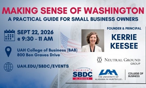 learn About Making Sense of Washington: A Practical Guide for Small Business Owners