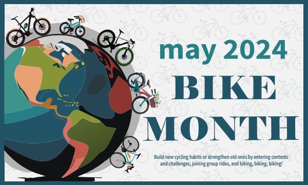 Bike Month Trail Ride to Village Books 