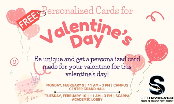 FREE Personalized Cards for Valentine's Day