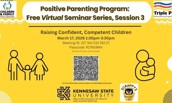 Free Virtual Triple P Seminars - Raising Confident, Competent Children