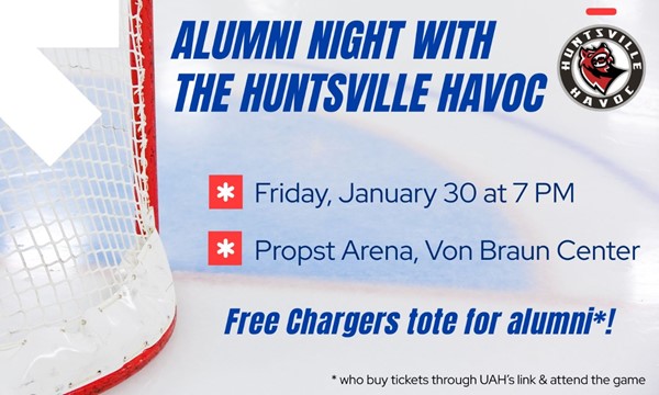 learn About Alumni Night with the Huntville Havoc