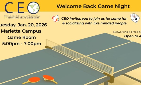 CEO Welcome Back Game Night -Marietta Campus