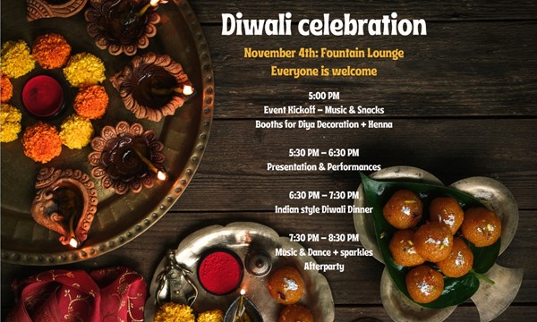 Diwali Celebration - Mon, Nov. 04