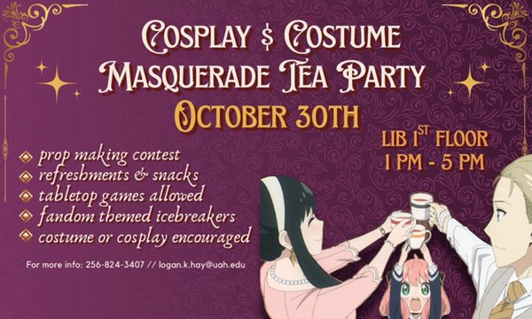 learn About Cosplay & Costume Masquerade Tea Party