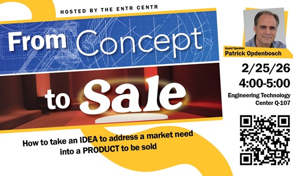 From Concept to Sale- How to take and IDEA to address a market need into a PRODUCT to be sold