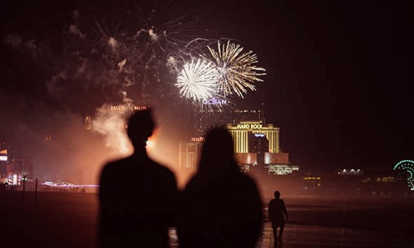 Tropicana Atlantic City Fireworks Show (Please note: no Stockton shuttles will be running for this event)