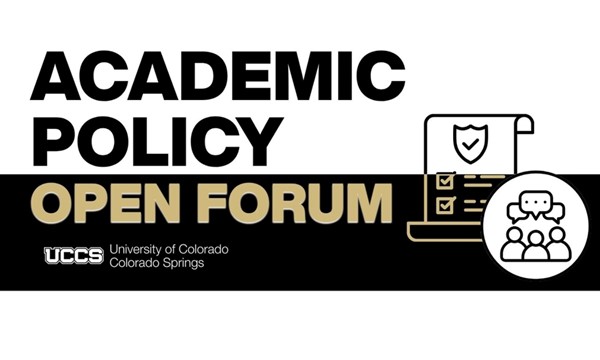 Academic Policy Open Forum — Colorado Springs event