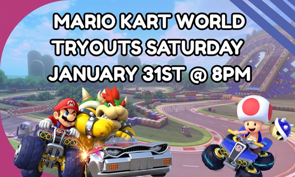 Mario Kart World Tryouts