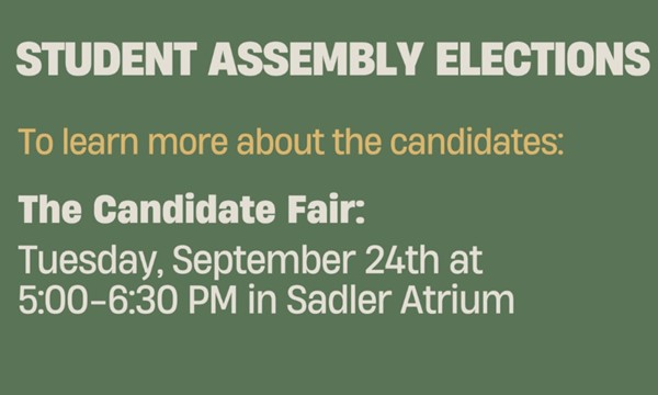 Student Assembly Elections - Candidate Meet and Greet