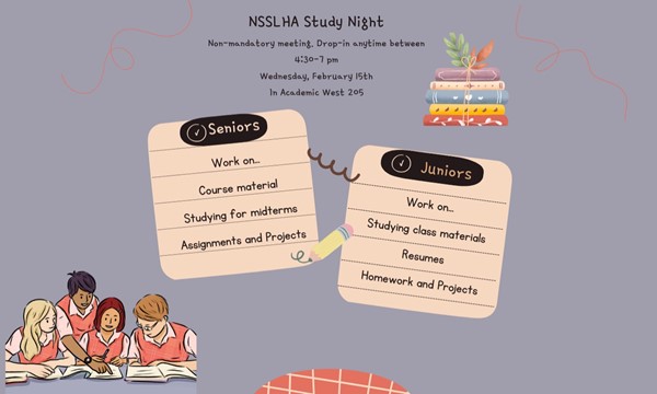 NSSLHA Study Night! 