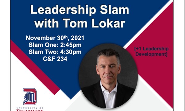 Leadership Slam with Tom Lokar - Tue, Nov. 30