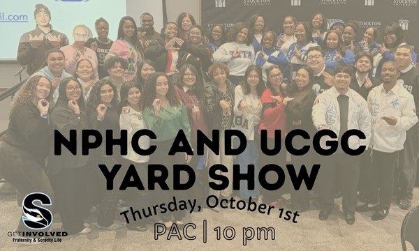 NPHC and UCGC Yard Show