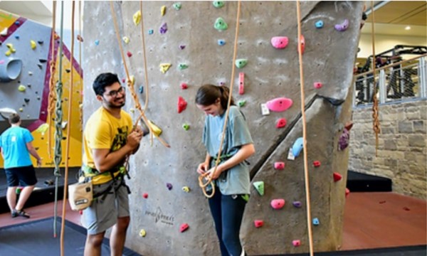 Belay Fundamentals Course at the Climbing Gym