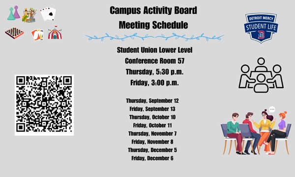 Campus Activity Board Meetings - Fri, Sep. 13