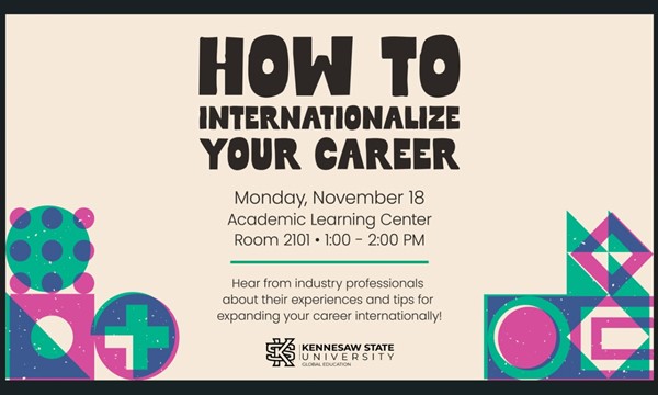 International Education Week:  How to Internationalize Your Career