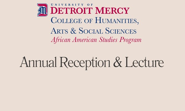 African American Studies Program Annual Reception & Lecture - Wed, Oct. 08