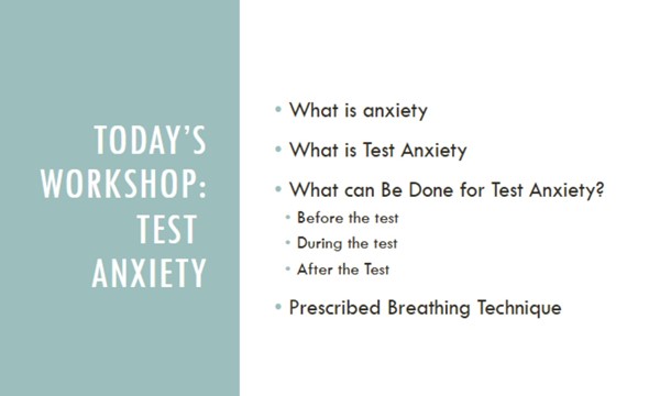 Test Anxiety Workshop
