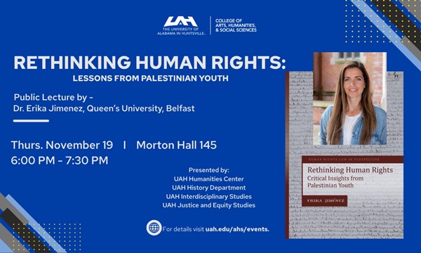 learn About Rethinking Human Rights: Lessons From Palestinian Youth