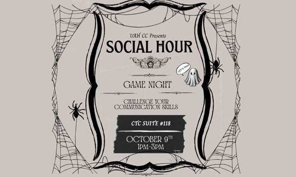 learn About UAHCC Social Hour - Game Time