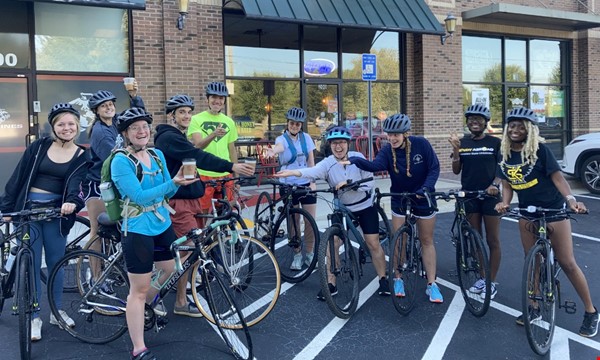 Coffee Shop Bike Ride