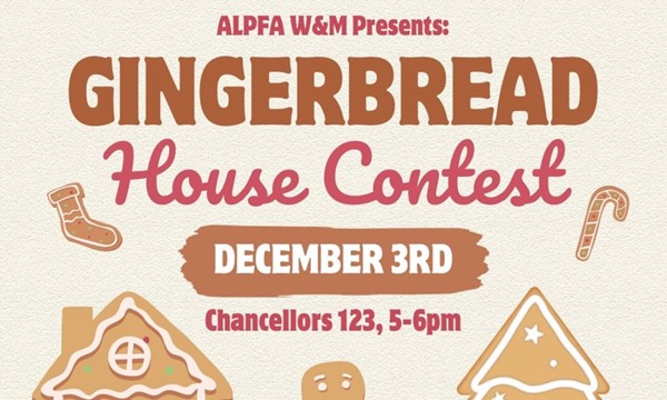 Gingerbread House Contest with ALPFA