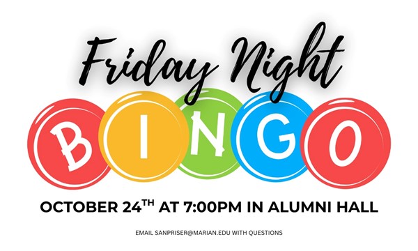 Friday Night Bingo