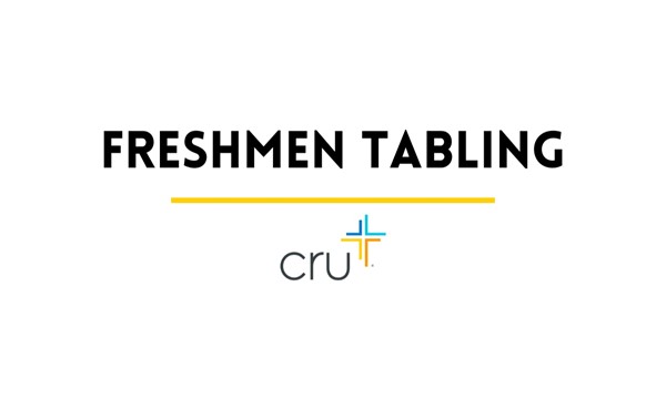 Cru Freshmen Giveaway Tabling at West Lawn - events event in Colorado Springs on August 17, 2026