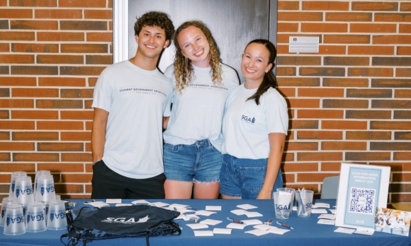 SGA's "Community Safety Day" Tabling