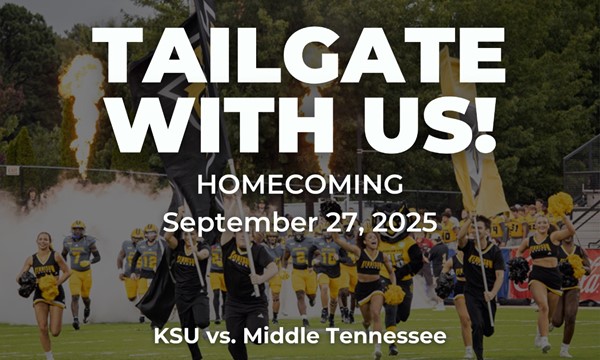 Homecoming Football Game Tailgate with the Graduate College: KSU vs. Middle Tennessee