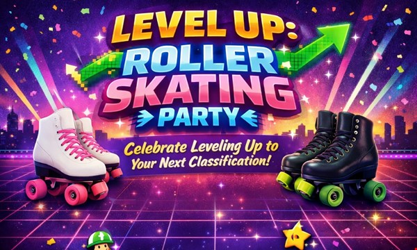 Level-Up Roller Skating Party 