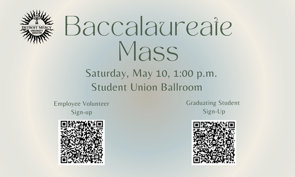 Baccalaureate Mass - Sat, May. 10