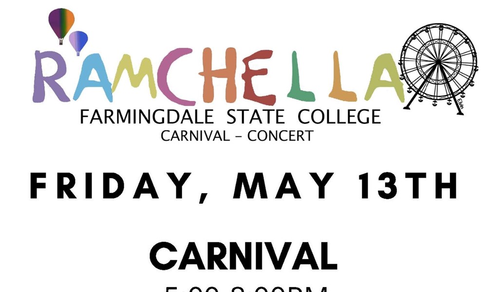 WE'RE BACK!! After three long years, RamChella is returning on Friday, May  13th! RamChella will have a carnival from 5-8pm, and then a…