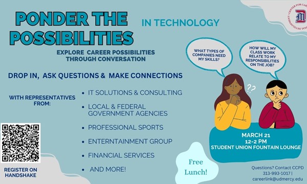 Ponder the Possibilities: Technology - Thu, Mar. 21