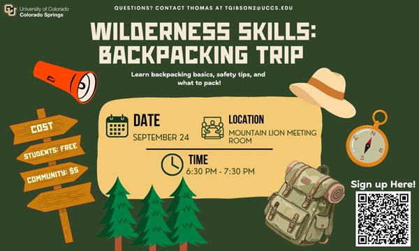 Wilderness Skills: Backpacking Trip