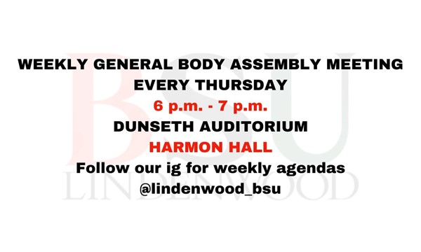 BSU General Assembly Meeting 